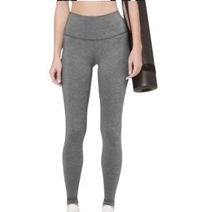 Lululemon Gray Women's High-Waisted Leggings size 4